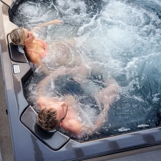 Bullfrog Spa hot tub with customizable jet therapy